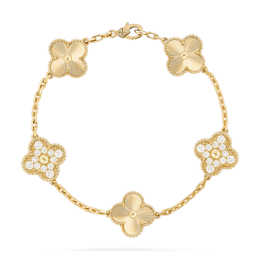 Pulseira Vintage Alhambra Guilloche