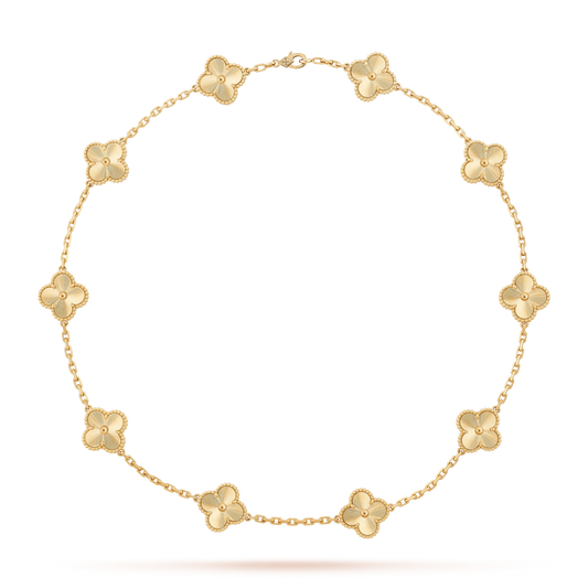 Colar Vintage Alhambra 10 Trevos Shine
